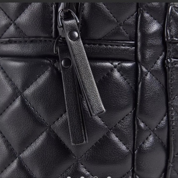 Quilted leather mini backpack - Picture 6 of 6